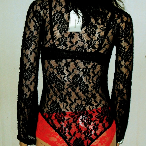 Lace Leotard - Picture 2 of 4